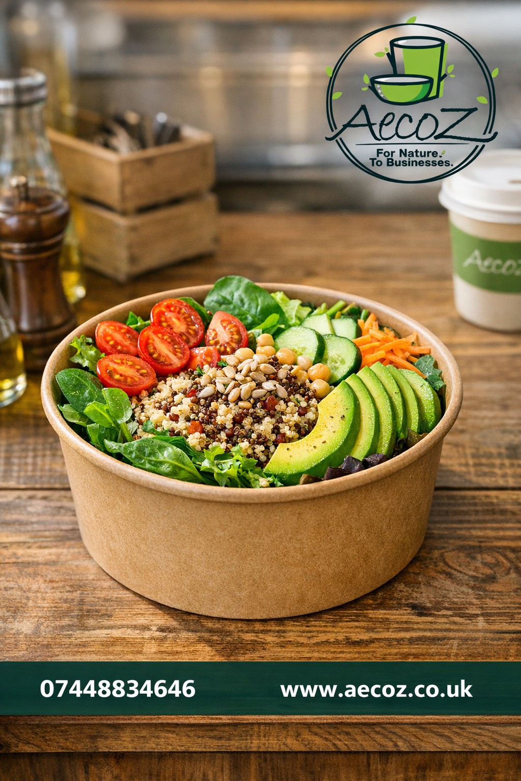 Where UK Takeaways Can Buy Eco-Friendly Salad Containers in Bulk